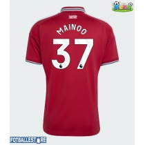 Manchester United Kobbie Mainoo #37 Hjemmedrakt 2026-27 Kortermet